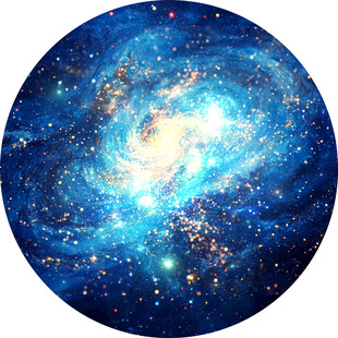 圆形星空