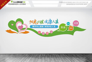 心理健康文化墙