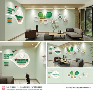 心理辅导室文化墙