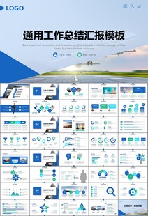 飞机民航局航空公司通用PPT