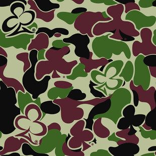 迷彩图案背景纹理