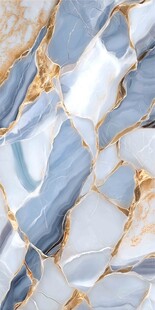 蓝白大理石纹理图案