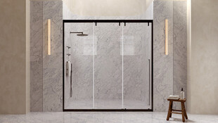 现代简约风格玻璃淋浴房