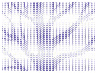 三角形大树冲孔幕墙