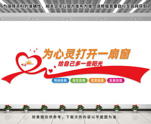 心理咨询文化墙