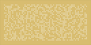 十字形随机排列点阵图