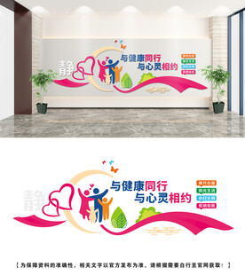 心理健康文化墙