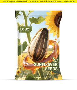 向日葵籽焦糖瓜子高端包装设计