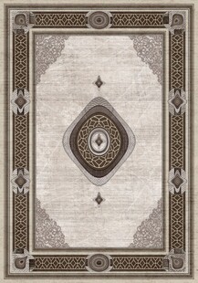 复古风格精美花纹地毯