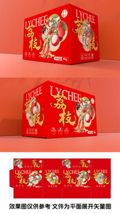 荔枝礼盒包装设计