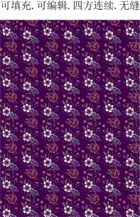 植物花卉图案  复古玫瑰花