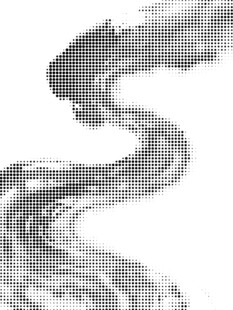 水墨风格曲线图案