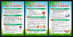 骨质疏松日展板