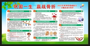 骨质疏松宣传栏