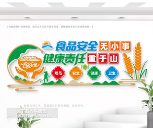 食品安全宣传墙