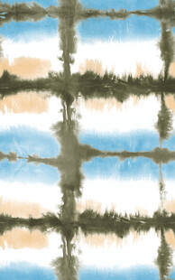 抽象条纹水彩纹理图案