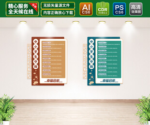 中小学生守则文化墙