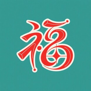艺术福字设计