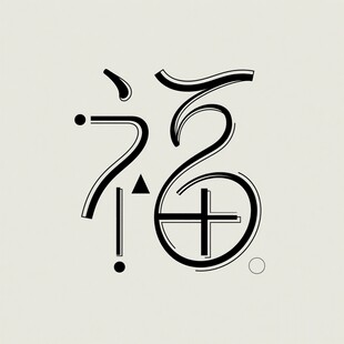 创意福字艺术设计
