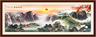 国画江山如画