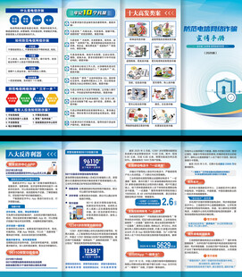 防范电信网络诈骗折页