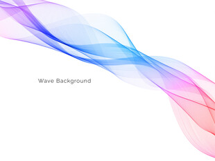 梦幻渐变彩色波浪背景