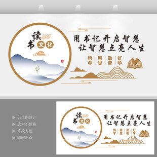 图书室文化墙