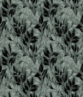 灰黑叶纹图案