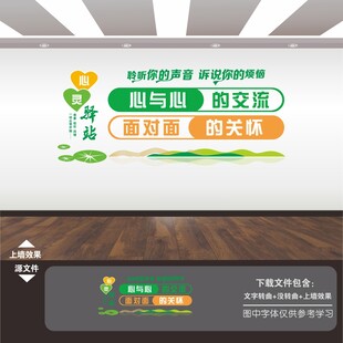 心理咨询室文化墙