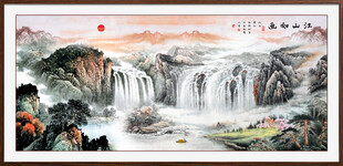 国画山水画