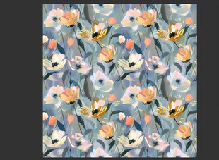 花卉图案布料纹理设计