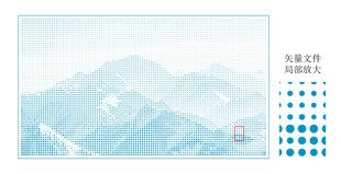 雪山风景图及色彩参考