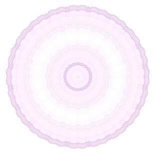 圆形粉色防伪纹理