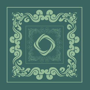 复古花纹装饰图案