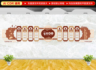 中医院专家简介文化墙