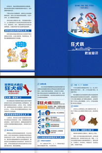 世界狂犬病日三折页