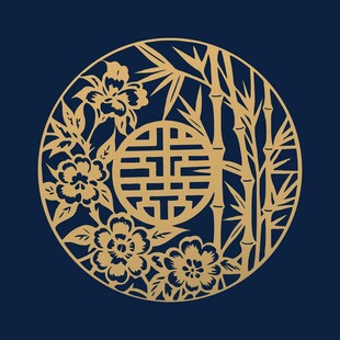 竹子吉祥图案