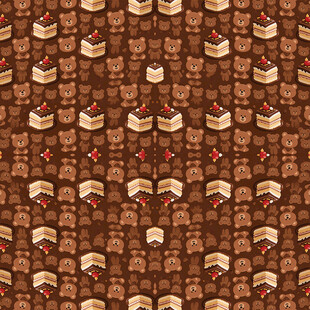 巧克力蛋糕图案纹理背景