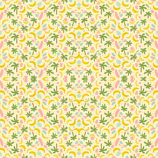 柠檬图案背景纹理