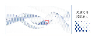 科技风抽象线条背景图