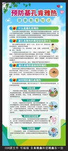 基孔肯雅热展架