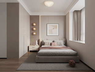 简约现代风卧室室内设计