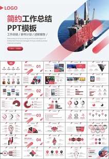 石油化工行业作总结汇报PPT