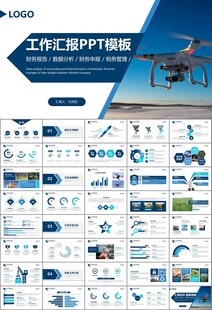 无人机行业工作总结汇报PPT