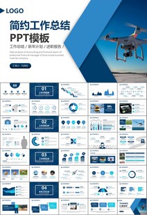 无人机行业工作总结汇报PPT