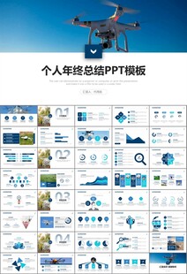 无人机行业工作总结汇报PPT