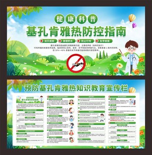预防基孔肯雅热展板