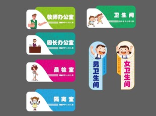 幼儿园标示牌