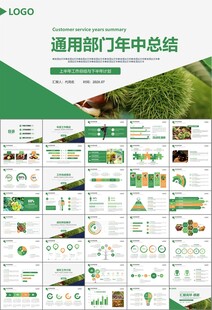 营养美食美味板栗种植宣传PPT