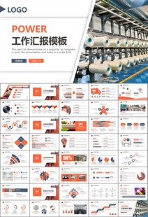 纺织行业总结计划工作汇报PPT